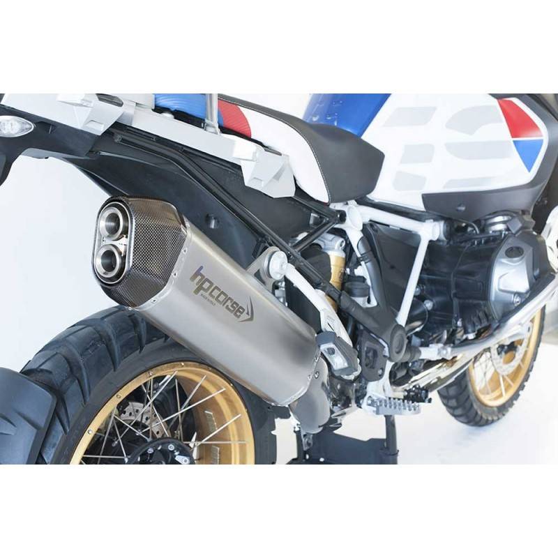 Silencieux inox BMW R1200GS 2013-2018 / HP Corse BMWSPS1022S-AB