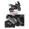 Silencieux inox BMW R1200GS 2013-2018 / HP Corse BMWSPS1022S-AB