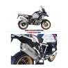 Silencieux inox homologué BMW R1250GS - HP Corse BMW4TR1025S-AB