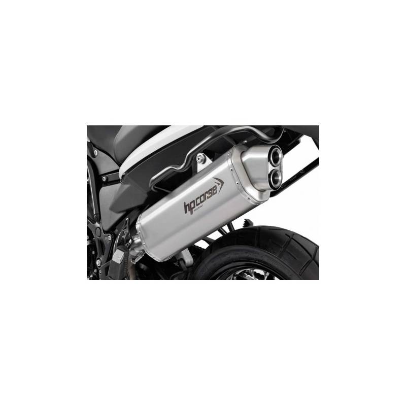 Silencieux inox homologué BMW R1250GS - HP Corse BMW4TR1025S-AB