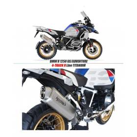 Silencieux titane homologué BMW R1250GS - HP Corse BMW4TR1025T-AB