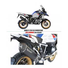 Silencieux noir homologué BMW R1250GS - HP Corse BMWSPS1025C-AB