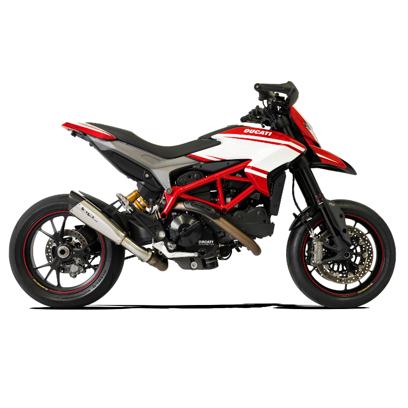 Silencieux Ducati Hypermotard 821 2013-2015 / HP Corse DUEVO3108LS-AB