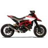 Silencieux Ducati Hypermotard 821 2013-2015 / HP Corse DUEVO3108LB-AB