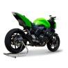 SILENCIEUX KAWASAKI Z750 2007-2014 / HP CORSE KAHY1016BLACK-AB