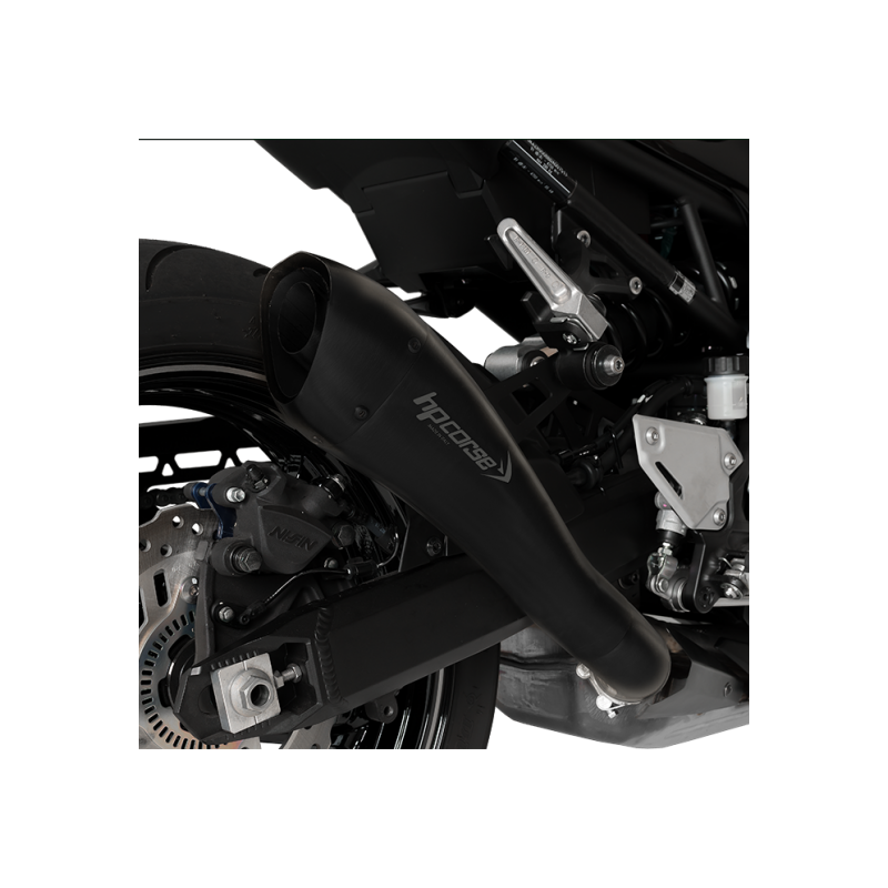 Silencieux noir Kawasaki Z900 2017-2018 / HP Corse KAHY1019BLACK-AB