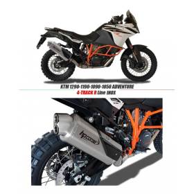 Silencieux KTM Adventure 1050-1090-1190-1290 / HP Corse KT4TR1022S-AB