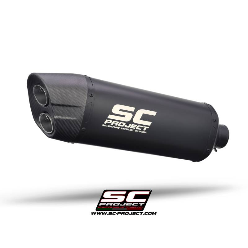 Silencieux noir Harley-Davidson Pan America - SC Project HD03A-85MB