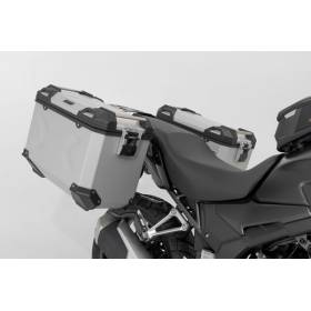 Kit valises Honda CB500X (2019-) / SW Motech Trax ADV Gris 45L