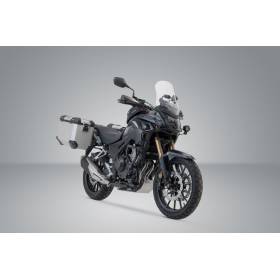 Kit valises Honda CB500X (2019-) / SW Motech Trax ADV Gris 45L