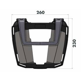 Support top-case Kawasaki Versys 650 (2022-) / Hepco-Becker Easyrack