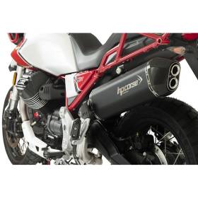 Silencieux noir Moto-Guzzi V85TT - HP Corse GUSPS1085C-AB