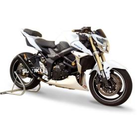 Silencieux noir Suzuki GSR750 2011-2016 / HP Corse SUHY1013BLACK-AB