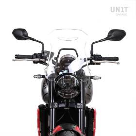 Pare-brise avec support GPS Triumph Trident 660 - Unit Garage