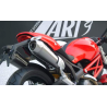 Silencieux Ducati Monster 696, 796, 1100 / Zard Conical Inox