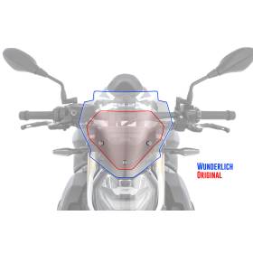 Bulle sport transparente BMW S1000R (2021-) / Wunderlich 35755-001