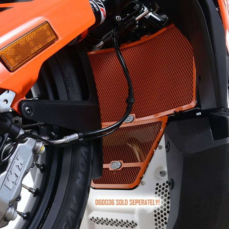 Protection de radiateur orange KTM 790 Adventure - RG Racing RAD0248OR