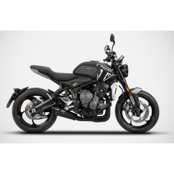 Ligne complète Triumph Trident 660 - Zard Black Euro 5