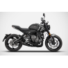 Ligne complète Euro5 noir Triumph Trident 660 / Zard ZTPH096SKR