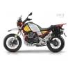 Sacoche cuir gauche Moto-Guzzi V85TT / Scram Unit Garage U202+2251SX