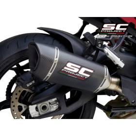 Silencieux BMW S1000XR 2020- / SC Project SC1-R Carbone Euro 5