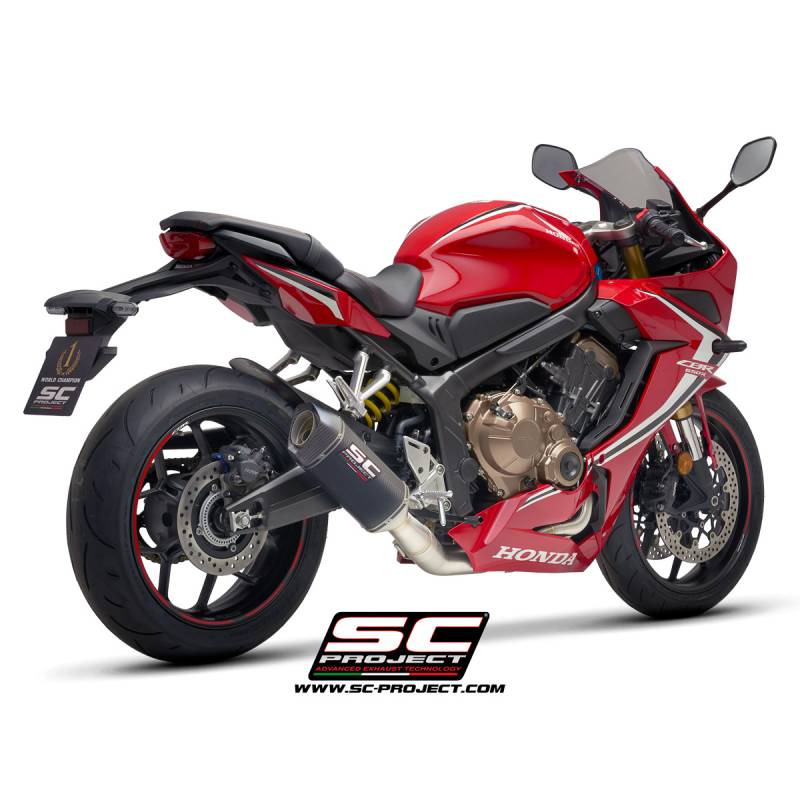 Ligne complète Euro 5 Honda CBR650R 2021- / SC Project SC1-S H45B-C124C