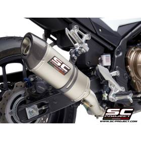 Silencieux Titane Honda CBR500R 2019-2020 / SC Project H34B-25T