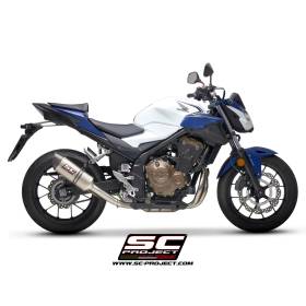 Silencieux Titane Honda CBR500R 2019-2020 / SC Project H34B-25T