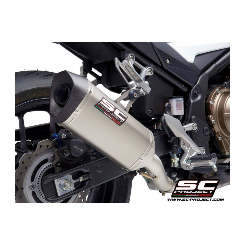 Silencieux Titane Honda CBR500R 2019-2020 / SC Project H34B-115T