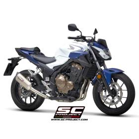 Silencieux Carbone Honda CBR500R 2021- / SC Project H34D-115C