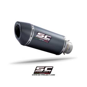 Silencieux Carbone Honda CBR500R 2021- / SC Project H34D-25C