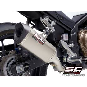 Silencieux Euro4 Titane Honda CB500 2019-2020 / SC Project H34A-115T