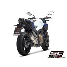 Silencieux Carbone Euro4 Honda CB500F-X 2019-2020 / SC Project H34A-25C