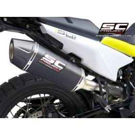 Silencieux Carbone Euro5 Husqvarna Norden 901 - SC Project HU08A-121C