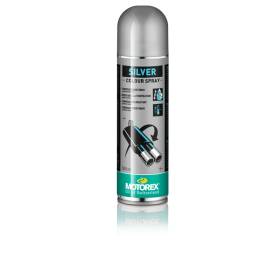 VERNIS ARGENT MOTOREX SILVER COLOUR SPRAY 500ml