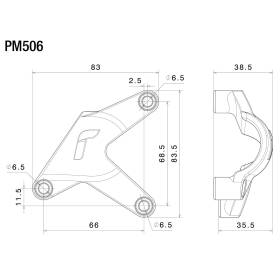 Protection pompe à eau Ducati Supersport 950 - Rizoma PM506B