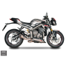 DEMI LIGNE SILENCIEUX GRID O TRIUMPH STREET TRIPLE S / R / RS 2017 - SPARK