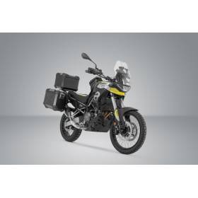 Kit bagagerie Aprilia Tuareg 660 - SW Motech Adventure Black