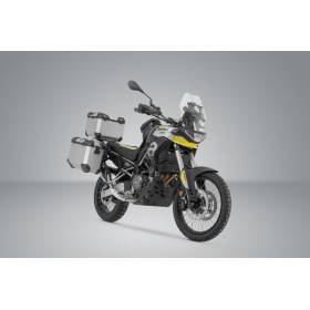 Kit bagagerie Aprilia Tuareg 660 - SW Motech Adventure Silver