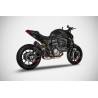 Silencieux Euro5 Ducati Monster 937 / Zard ZDU130S10SCO-B