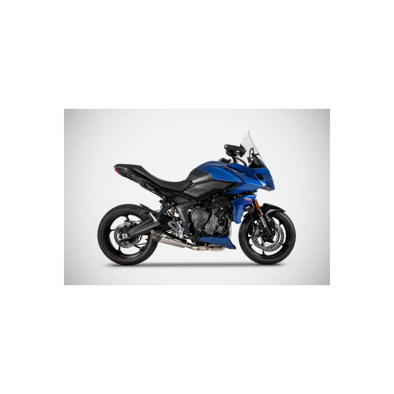 Ligne complète noire Euro5 Triumph Tiger Sport 660 / Zard ZTP101S00TCR