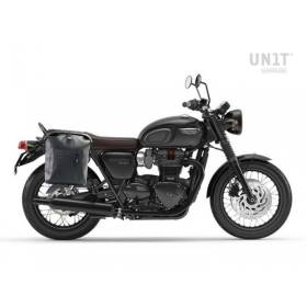 Kit sacoche droite Triumph Bonneville T100 2017- / Unit Garage Khali TPU