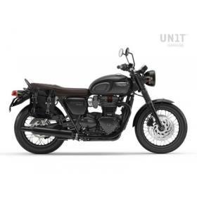 Kit sacoche droite Triumph Bonneville T100 2017- / Unit Garage Scram