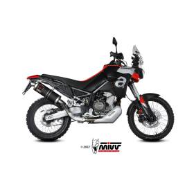 Silencieux noir Euro5 Aprilia Tuareg 660 / Dakar Mivv A.017.LEKB