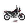 Silencieux noir Euro5 Aprilia Tuareg 660 / Dakar Mivv A.017.LEKB