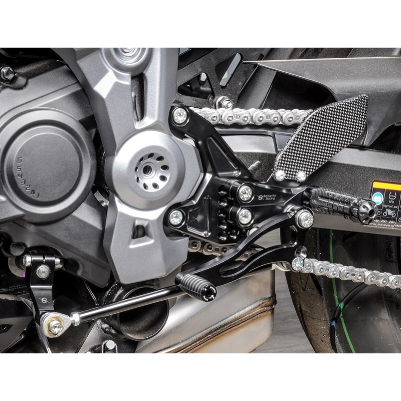 COMMANDES RECULÉES BONAMICI KAWASAKI Z900 2017-2019 - K017