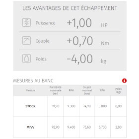 Silencieux noir Euro5 BMW F900XR / X-M1 Mivv B.037.LC4B