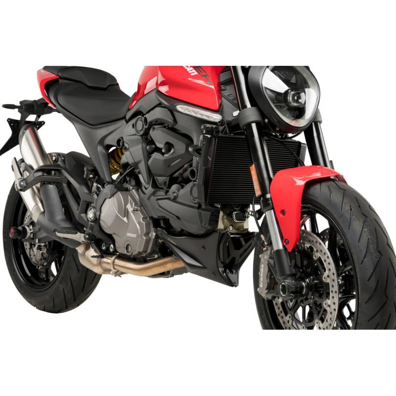 Sabot moteur Carbone Ducati Monster 937 - Puig 20714C