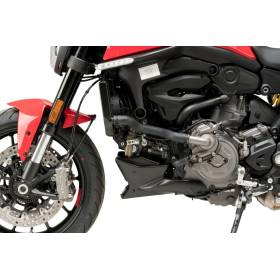 Sabot moteur noir Ducati Monster 937 / Puig 20714J