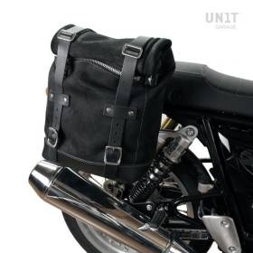 Kit sacoche Royal Enfield Continental et Interceptor 650 / Unit Garge Cuir